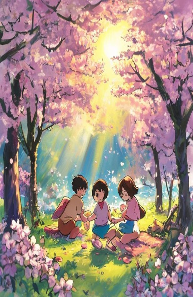 Nobita And Shizuka AI Wallpaper