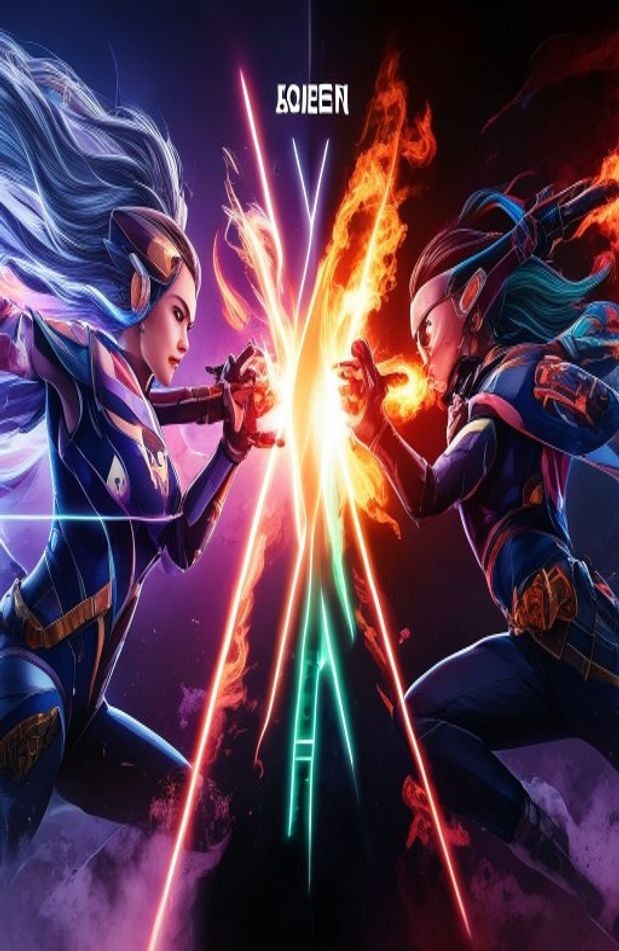 Valorant Dual Monitor AI Wallpaper