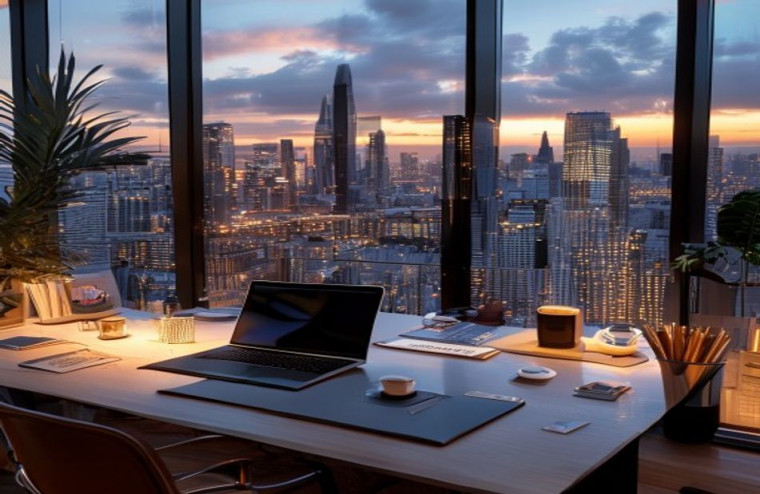 Business AI Wallpaper HD