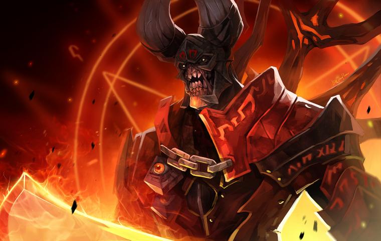 Shadow Fiend Arcana Wallpaper Hd Belajar