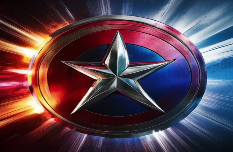 Captain America Shield AI Wallpaper HD