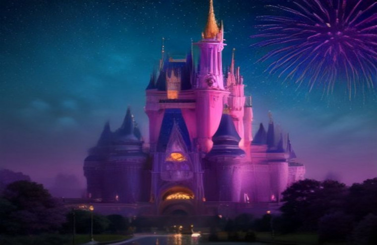 Disney AI Background For Computer