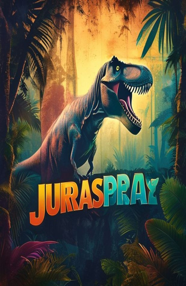 Jurassic Park Logo AI Wallpaper