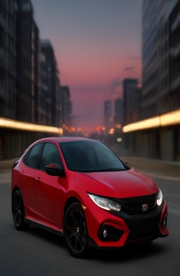 Honda Civic Type R AI Wallpaper