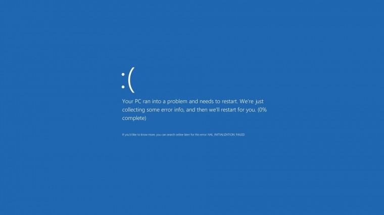 Free download View Windows Blue Screen of Death in full screen ...