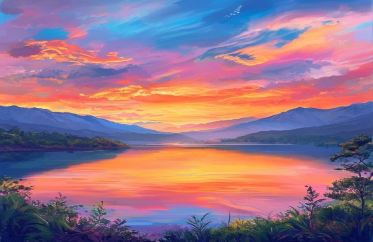 Beautiful Screen AI Wallpaper