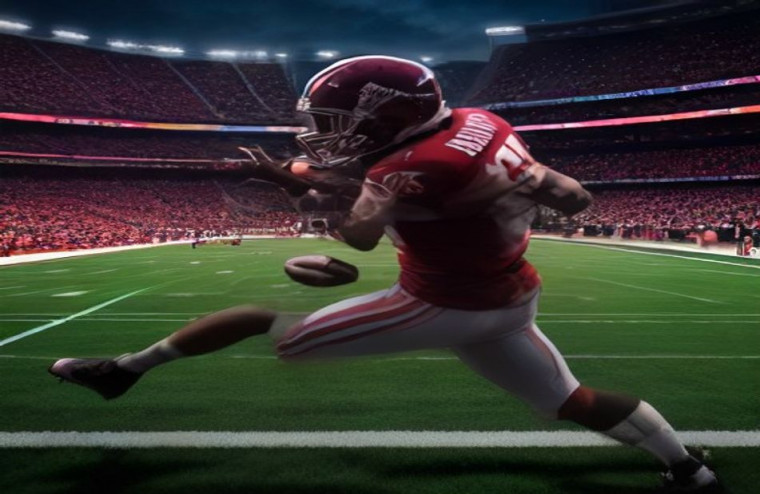 Ohio State Football AI Background
