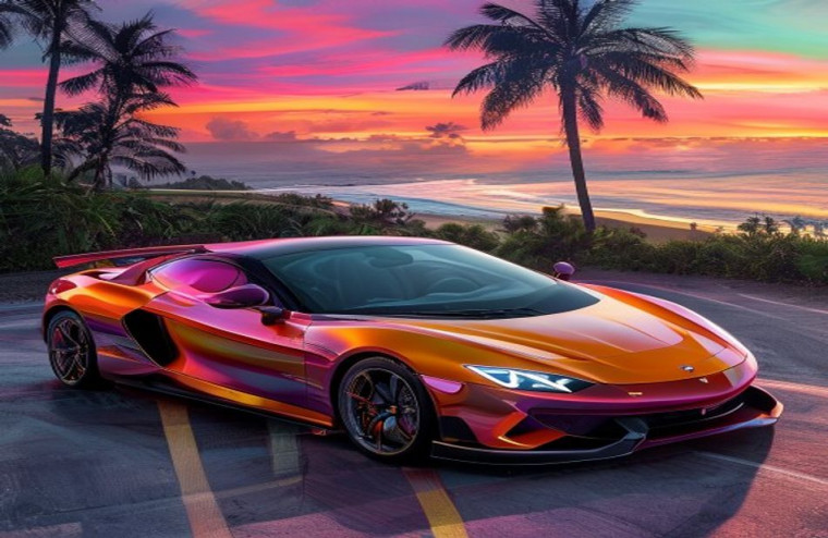 Exotic Car AI Background