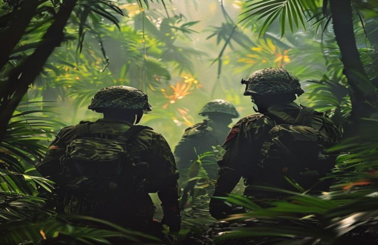 Vietnam War AI Wallpaper HD