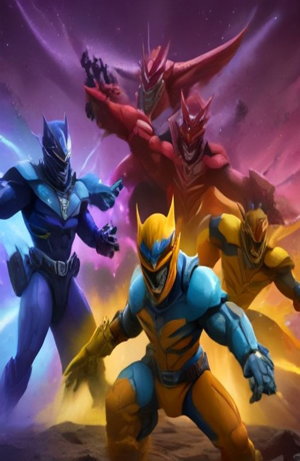 Power Rangers Dino Charge AI Wallpaper