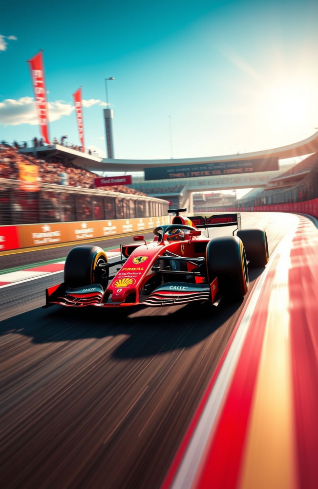 Ferrari F1 AI Wallpaper