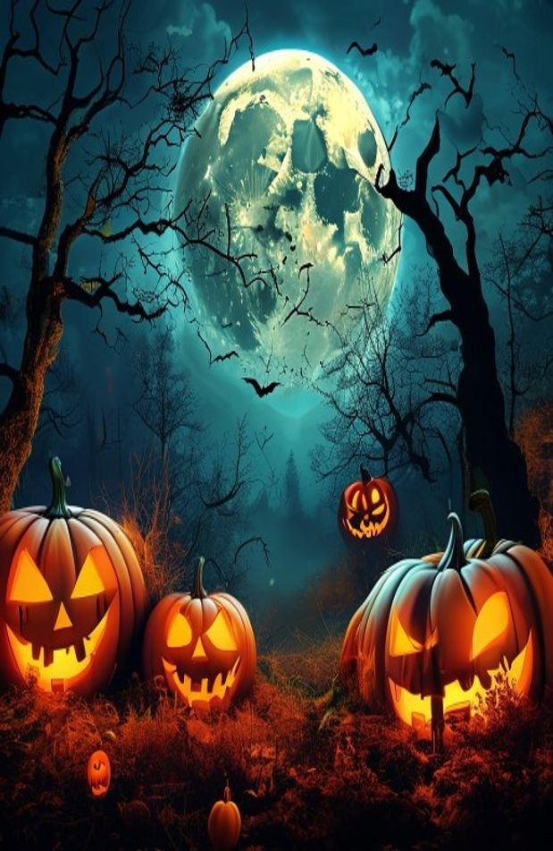 Halloween AI Wallpaper