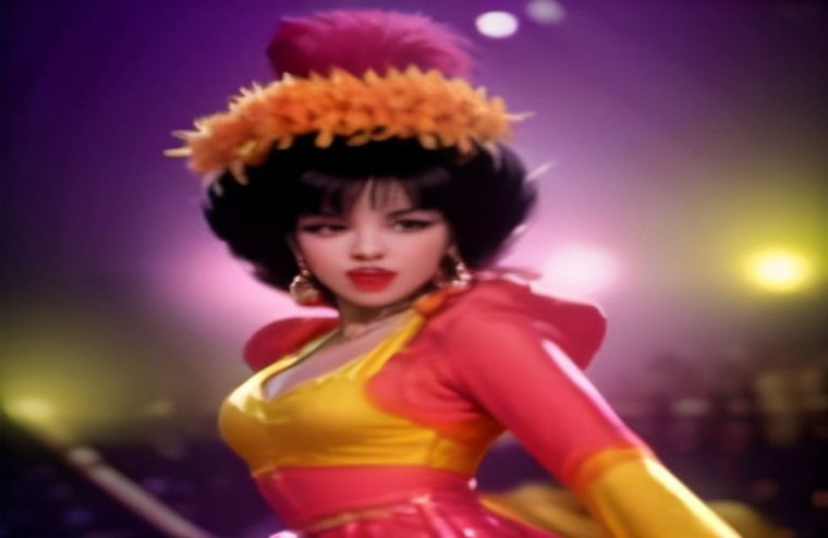 Selena Quintanilla AI Wallpaper