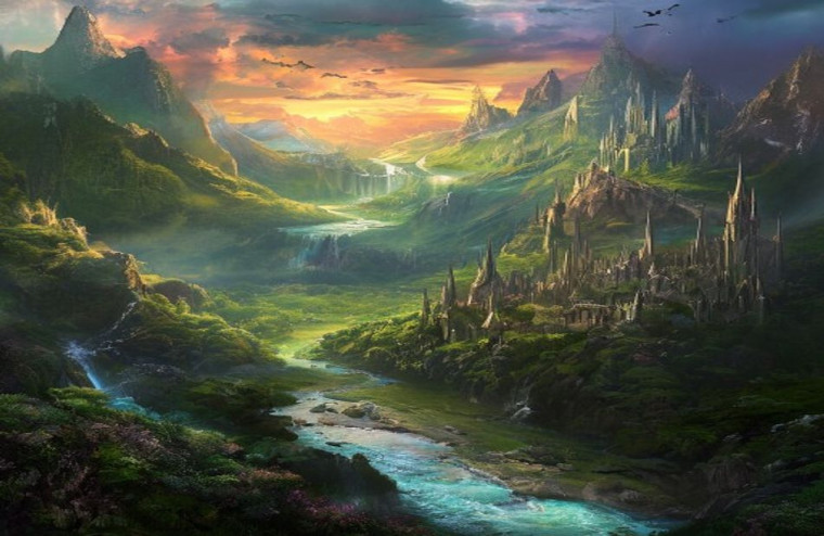 Lord Of The Rings HD AI Wallpaper