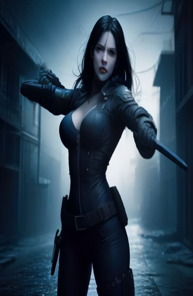 Resident Evil Jill Valentine AI Wallpaper