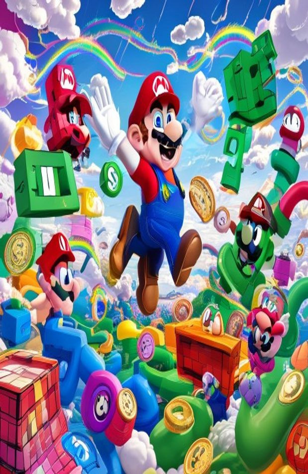 Super Mario Bros Live AI Wallpaper