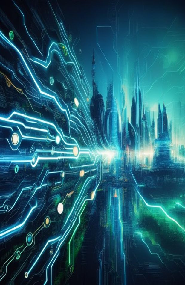 Computer Networking AI Wallpaper