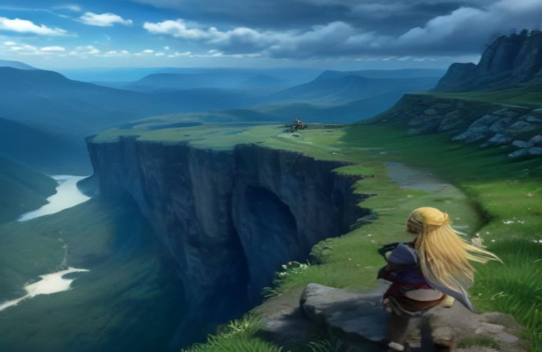 The Legend Of Zelda Breath Wild HD AI Wallpaper