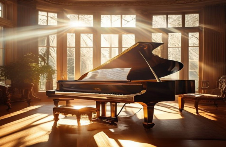 Grand Piano AI Wallpaper
