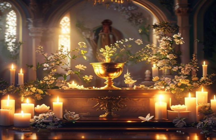Eucharist AI Wallpaper