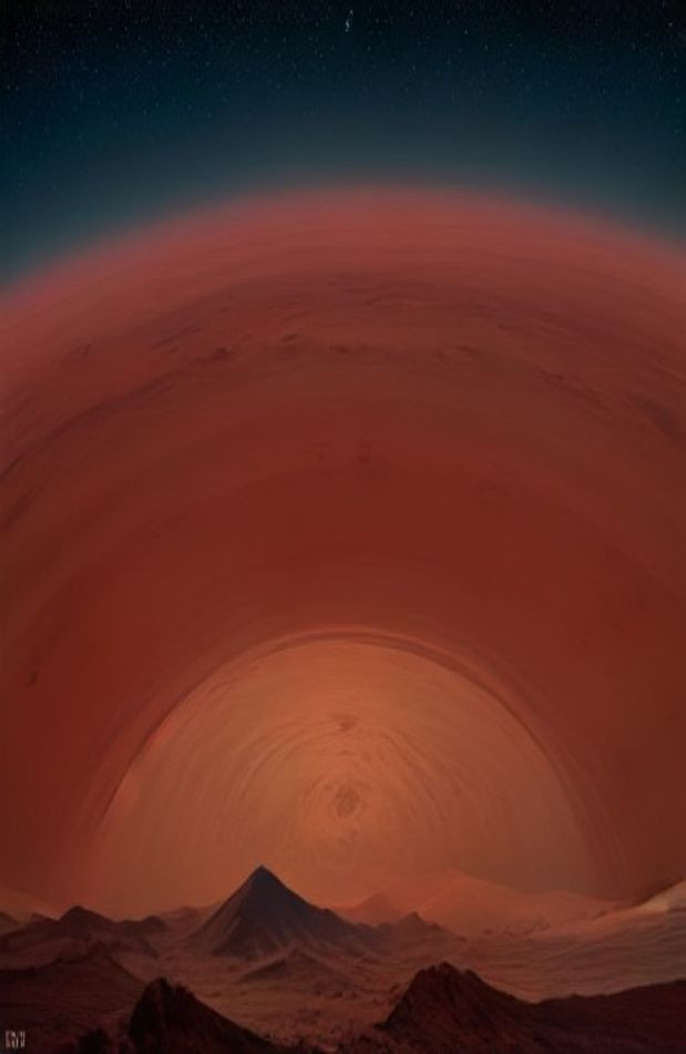 Mars Surface AI Wallpaper