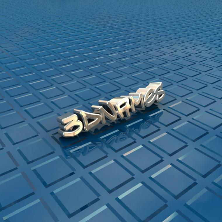 Free download 3D Name Wallpapers Make Your Name in 3D [600x521] for