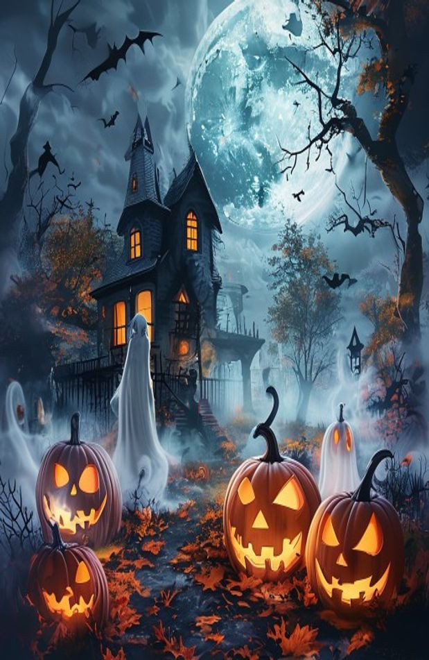 Halloween AI Wallpaper