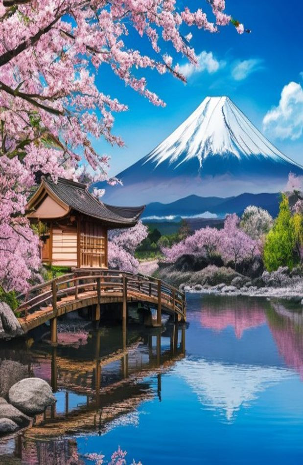 Japanese Art AI Wallpaper
