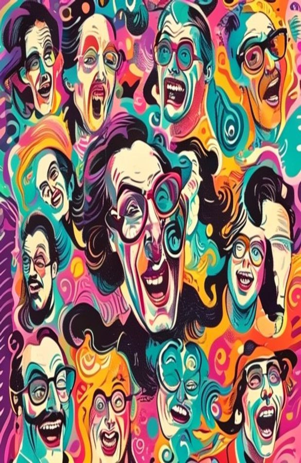 Funny Nicolas Cage AI Wallpaper