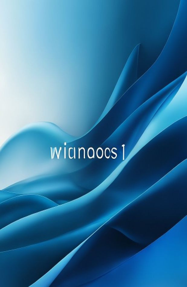 Windows Blue AI Wallpaper