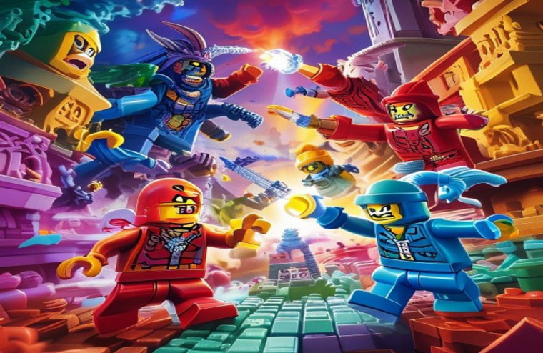 Lego Ninjago AI Wallpaper