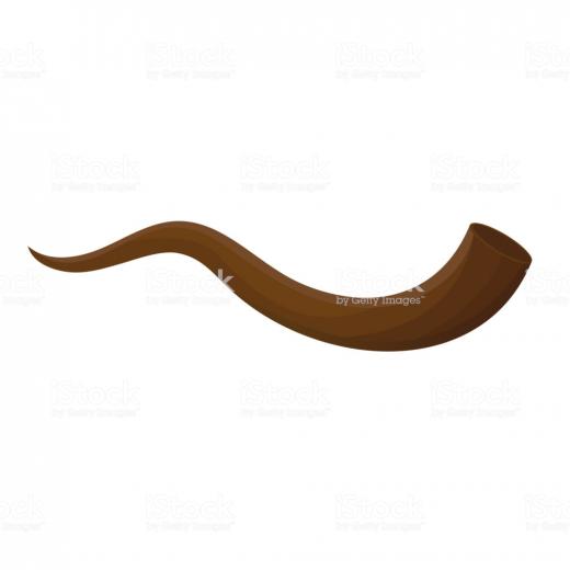Free download Shofar horn on blue background Shofar Religious and