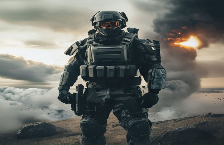 Badass Army AI Wallpaper