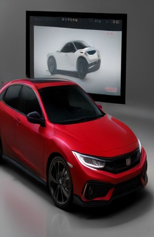 Honda Civic Imid AI Wallpaper