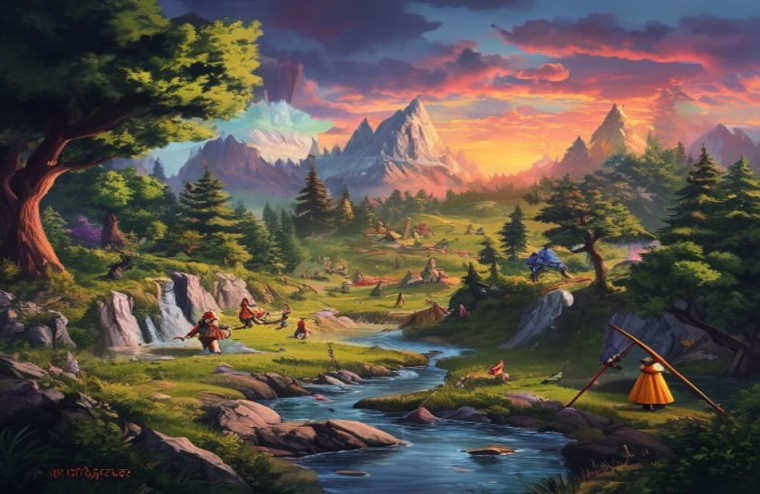 Old School Runescape AI Wallpaper