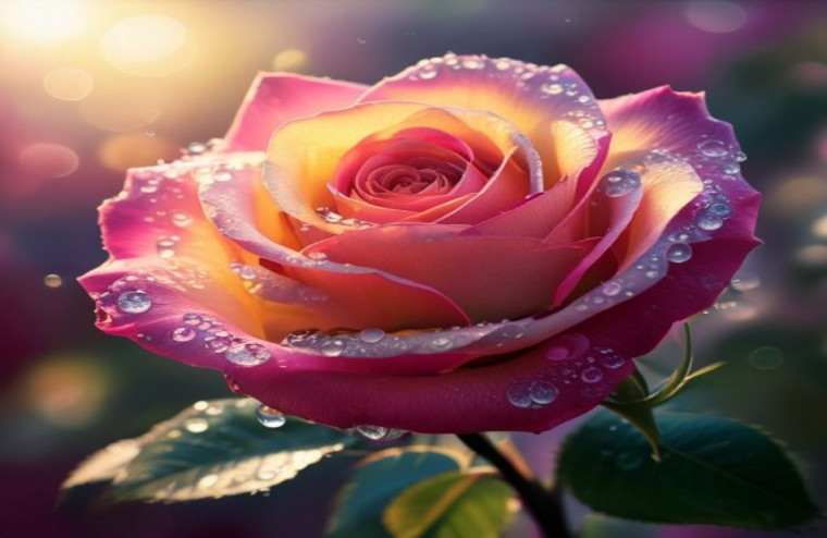 Beautiful Rose AI Wallpaper HD