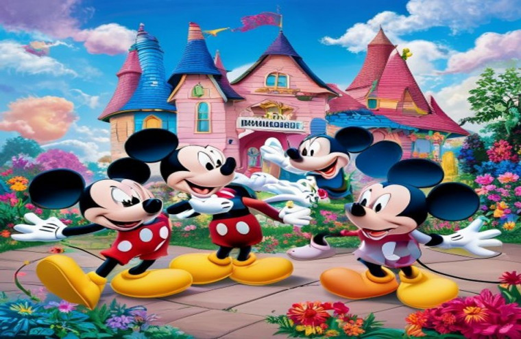 Mickey Mouse Clubhouse Image AI Wallpaper