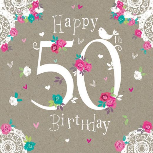 Free download 50th Happy Birthday Wishes Wallpapers Toptenpackcom ...