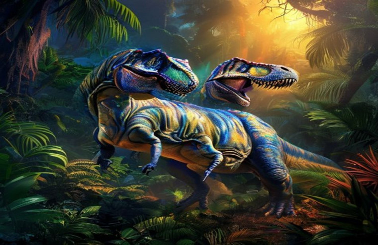 Jurassic World T Rex AI Wallpaper