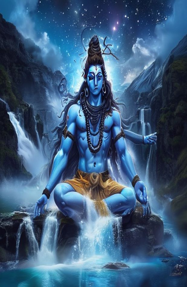 Lord Shiva HD AI Wallpaper