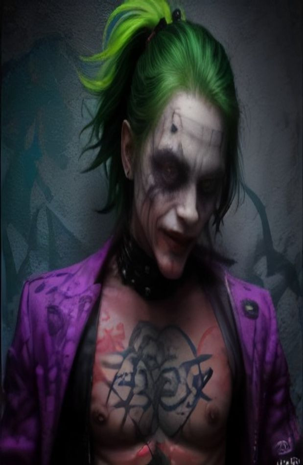Suicide Squad Joker AI Wallpaper
