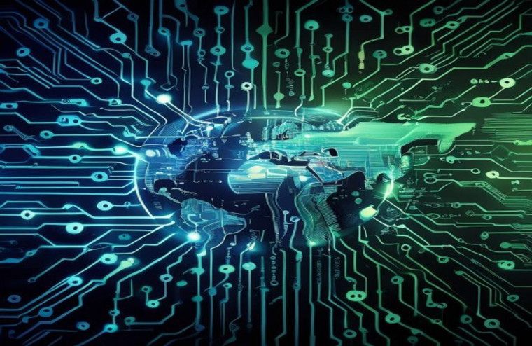 Computer Networking AI Wallpaper