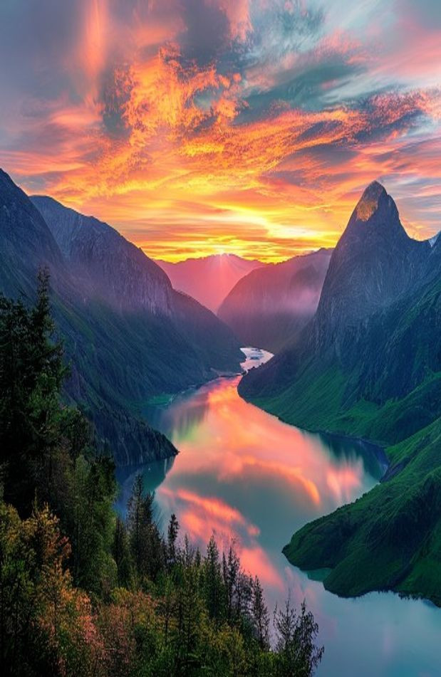 HD Nature AI Wallpaper