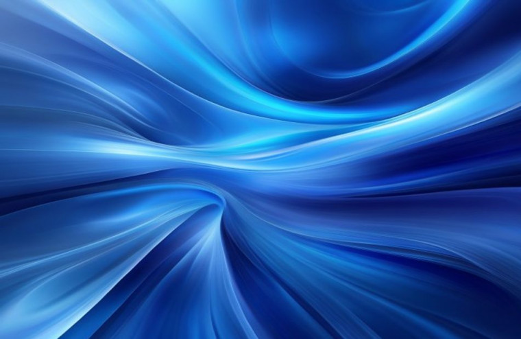 Blue HD AI Wallpaper 1080p