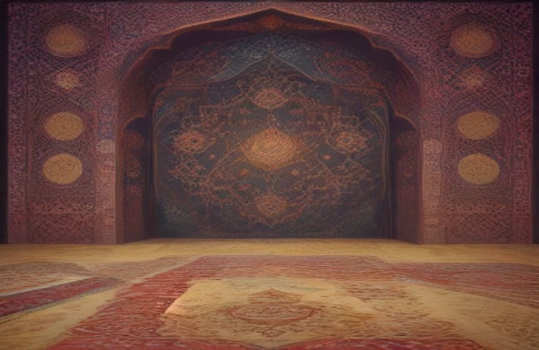 Kaligrafi Islam AI Wallpaper
