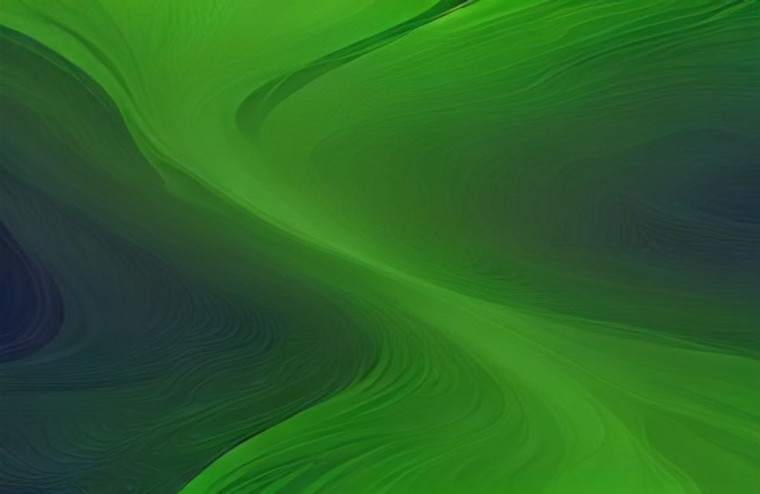 Abstract Green AI Wallpaper