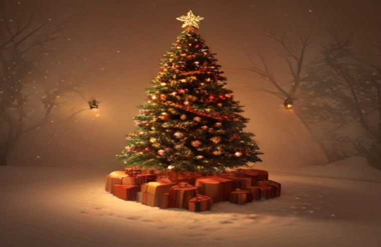 iPad AI Wallpaper Christmas