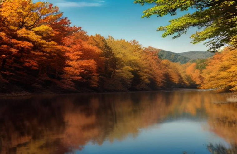 Autumn AI Wallpaper