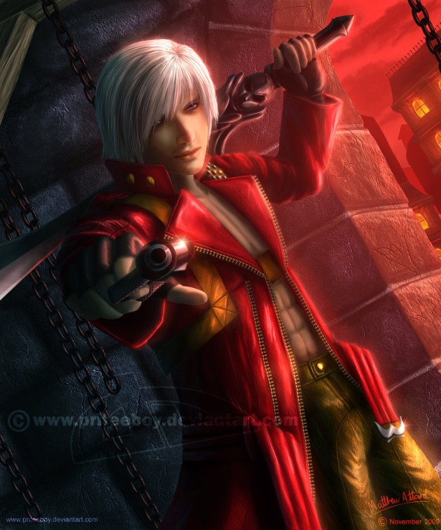 Free download Art devil may cry dante guy gun sword wallpaper ...