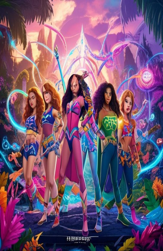 She Ra And The Princesses Of Power AI Wallpaper